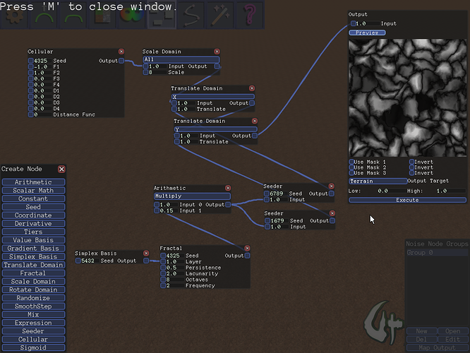 Smaller nodes