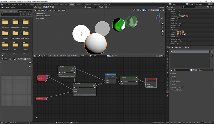 Urho blender 2.8